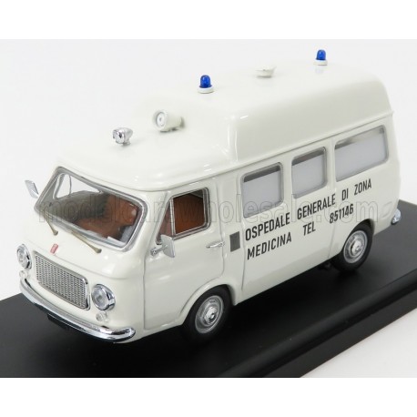 Fiat 238 Ambulance - Strade Di Bologna 02/08/1980 ORE 10.25 - Massacre of Bologna Italy 1980 Rio Models 4633