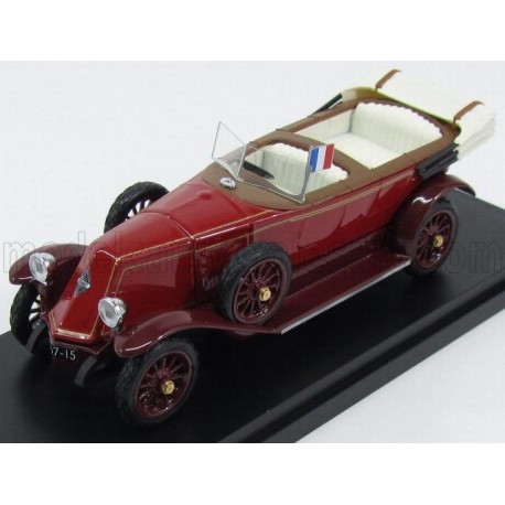 Renault 40cv Cabriolet Open Presidential Personal Car Gaston Doumergue 1925 2 tone Red Rio Models 4470