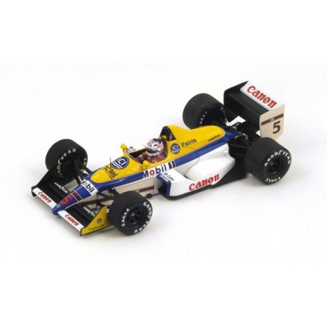 Williams FW12 F1 Angleterre 1988 Nigel Mansell Spark S4059