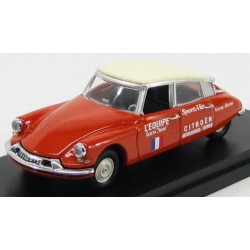 Citroen ID19 Rallye Raid Paris Moscou 1957 Arancio - Bianco Rio Models 4373