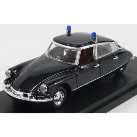 Citroen ID 19 Prefecture de Paris Police 1968 Black Rio Models 4379