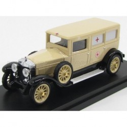 Fiat 519S 4-Door Ambulance Croix Rouge Italie 1930 Ivory Rio Models 4385