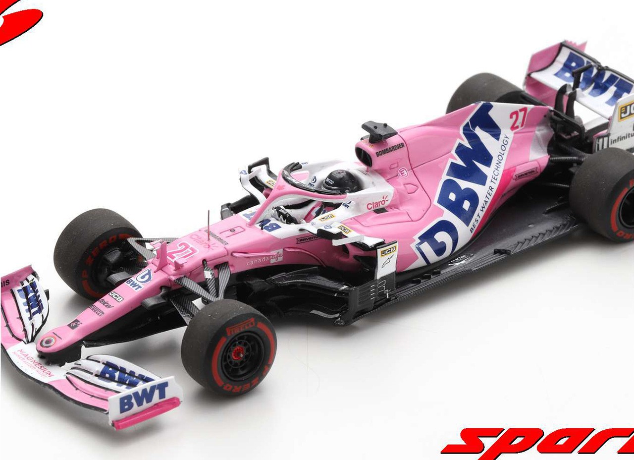 Racing Point Mercedes Rp 27 F1 70eme Anniversaire Silverstone Nico Hulkenberg Spark S6478 Miniatures Autos Motos