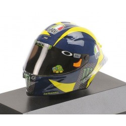 Casque Helmet 1/8 AGV Valentino Rossi Moto GP 2018 Minichamps 399180046