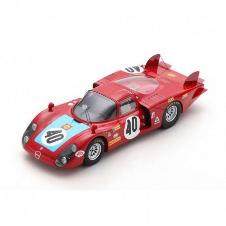 Alfa Romeo 33/2 40 24 Heures du Mans 1968 6ème Spark 18S511