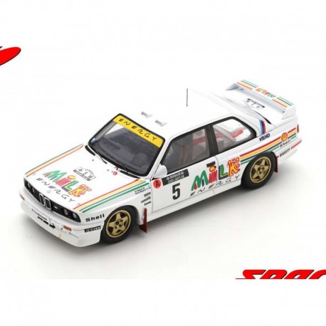 BMW M3 E30 5 Rallye des 1000 Lacs Finlande 1988 Ari Vatanen - Bruno Berglund Spark S7826