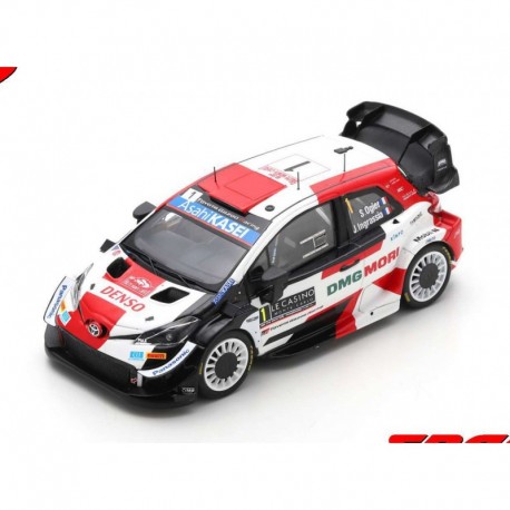 Toyota Yaris WRC 1 Winner Rallye Monte Carlo 2021 50ème victoire WRC Ogier - Ingrassia Spark S6582