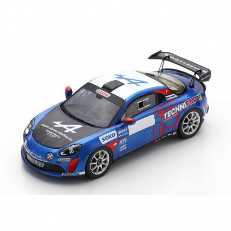 Alpine A110 RGT 43 Rallye Monte Carlo 2021 Winner RGT Guigou - Coria Spark S6578