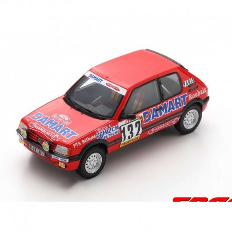 Peugeot 205 GTI 132 Rallye Monte Carlo 1986 Delecour - Pauwels Spark S9456