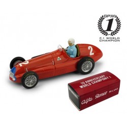 Alfa Romeo 158 2 F1 Angleterre 1950 Nino Farina Brumm R036BCH