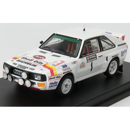Audia Sport Quattro 1 National Breakdown Rally 1986 H. Mikkola - A. Hertz Trofeu TRORRUK54