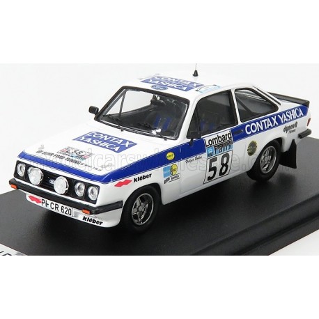 Ford Escort MKII RS 2000 58 RAC Rally 1987 H. Bohne - P. Diekmann Trofeu TRORRUK53