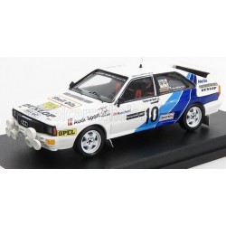 Audi Quattro 10 Rallye de Suède 1985 M. Wilson - N. Harris Trofeu TRORRSE07