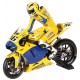 Yamaha YZR-M1 Moto GP 2006 Valentino Rossi Avec figurine Minichamps 322063146