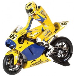 Yamaha YZR-M1 Moto GP 2006 Valentino Rossi Avec figurine Minichamps 322063146