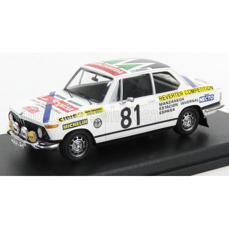 BMW 2002 81 Rallye Monte Carlo 1977 B. Fernandez - M. Brasa Trofeu TRORRFR21