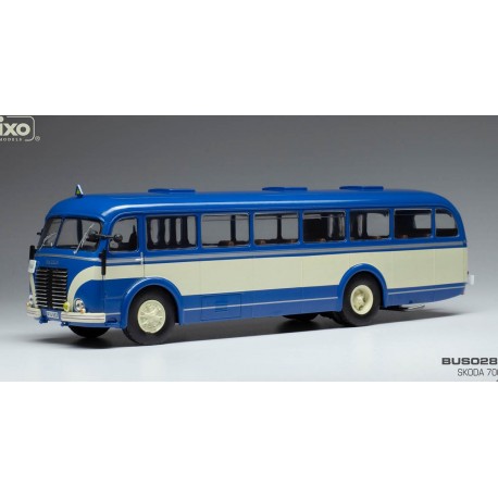 Skoda 706 RO 1947 Blue White IXO BUS028
