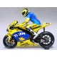 Yamaha YZR-M1 Moto GP Sachsenring 2006 Valentino Rossi Avec figurine Minichamps 322063196