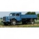 Skoda 706 R flatbed platform trailer 1952 Blue Black IXO PCL47129