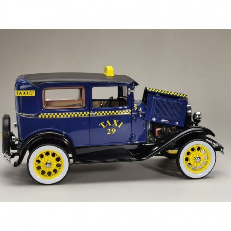 Ford Model A Tudor Taxi 1931 Blue Sunstar SUN6107