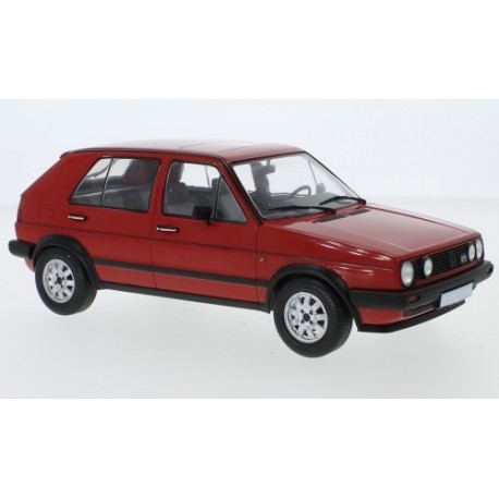 VW Golf II GTD 5 Portes 1984 Red MCG MCG18204