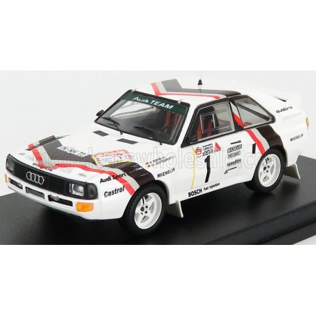 Audi Quattro Sport - Version Start 1 ADAC 3 Stadte Rallye 1984 Rohrl - Geistdorfer Trofeu TRORRDE28