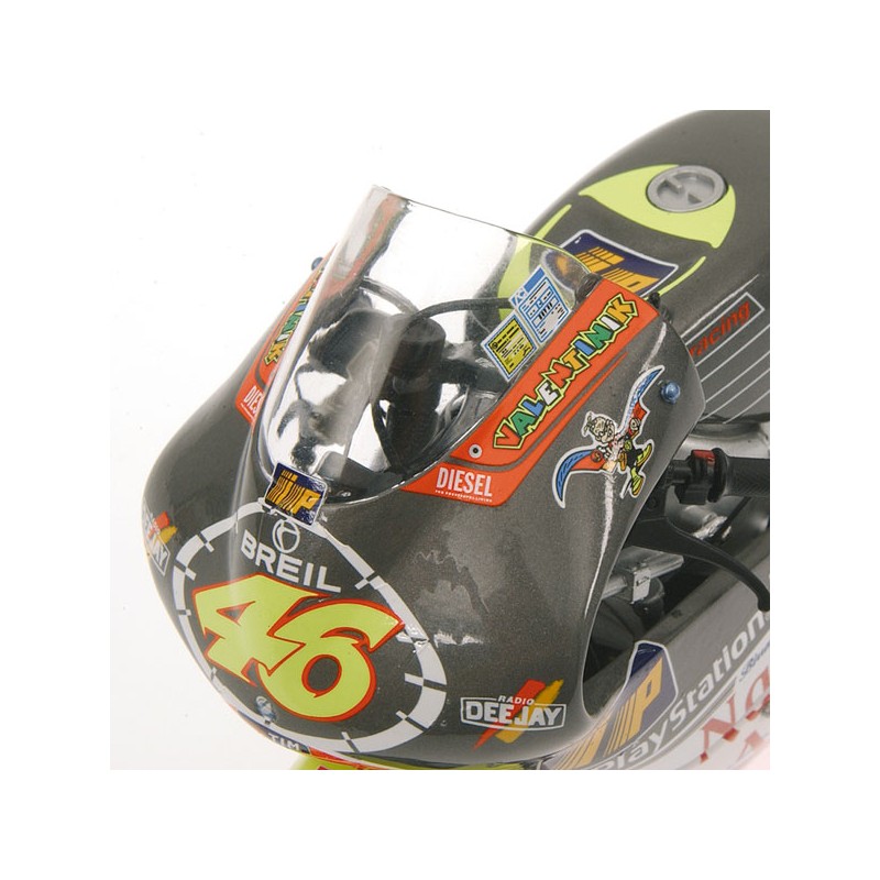 Miniature Moto Aprilia Rossi – Minichamps 1/12 – GP 1999 Avec Figurine – Collection