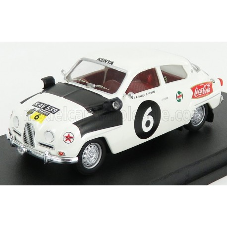 Saab96 6 East African Safari Rally 1962 Davies - Perros Trofeu TRORRKE05