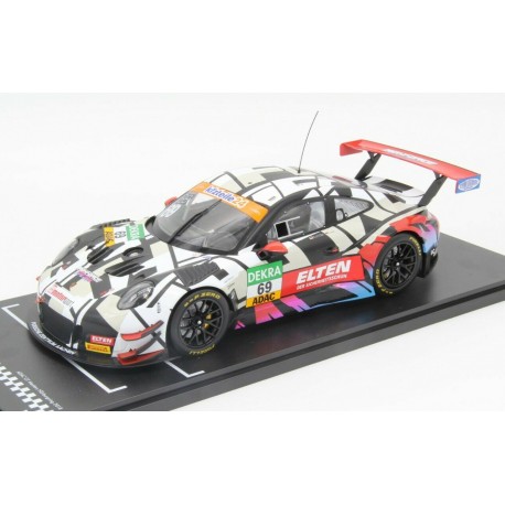 Porsche 911 GT3R 69 GT Masters 2018 Luhr - Slooten IXO LEGT18019