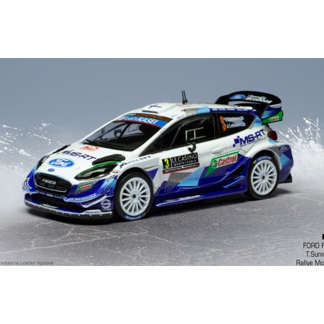 Ford Fiesta WRC 3 Rallye Monte Carlo 2020 Suninen Lehtinen IXO RAM745