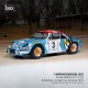 Alpine Renault A110 3 Rallye Tour de Corse 1973 Darniche - Mahe IXO 18RMC062B