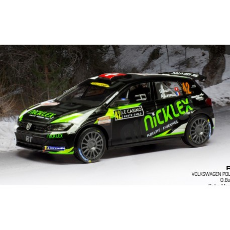VW Polo GTI R5 42 Rallye Monte Carlo 2020 Burri Levratti IXO RAM752