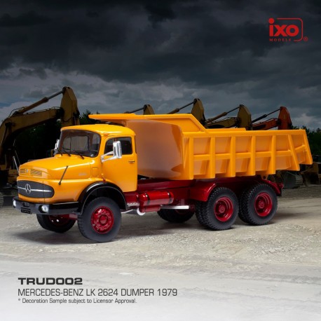 Mercedes LAK2624 1979 Orange IXO TRUD002