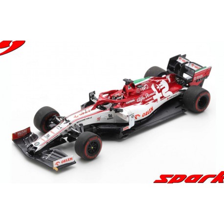 Alfa Romeo Sauber Ferrari C39 7 F1 Grand Prix d'Emilie Romagne 2020 Kimi Raikkonen Spark S6494