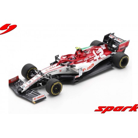 Alfa Romeo Sauber Ferrari C39 99 F1 Grand Prix d'Emilie Romagne 2020 Antonio Giovinazzi Spark S6495