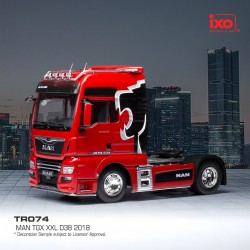 MAN TGX XXL D38 Lion Pro Edition Red IXO TR074
