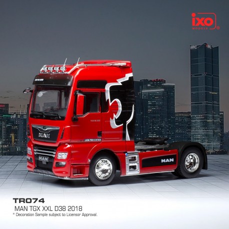 MAN TGX XXL D38 Lion Pro Edition Red IXO TR074