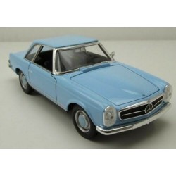 Mercedes 230 SL W113 1963 Light Blue Welly WEL24093LB