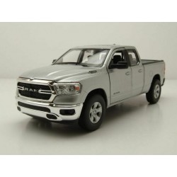 Dodge Ram 1500 2019 Silver Welly WEL24104W.SILVER