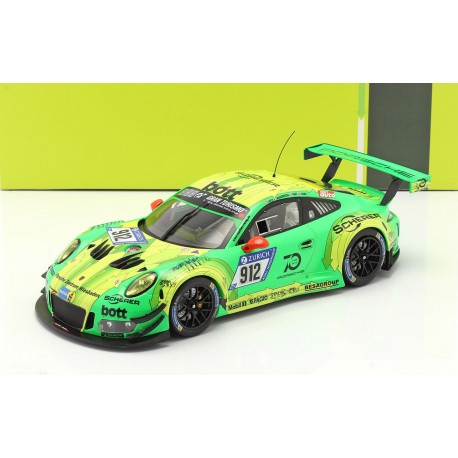 Porsche 911 GT3R 912 Winner 24 Heures du Nurburgring 2018 IXO MG-I-911-18-1812-24H