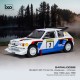 Peugeot 205 T16 E2 3 Rallye des 1000 Lacs 1986 Kankkunen Piironen IXO 24RAL005B