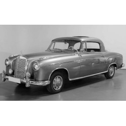 Mercedes 220 SE Coupe W128 1958 Metallic Light Blue Sunstar SUN3592