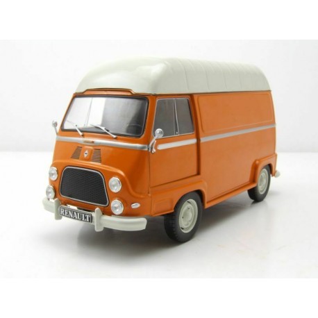 Renault Estaffette Orange et Blanche WhiteBox WB124053