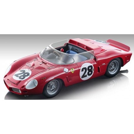 Ferrari Dino 268SP Spider 28 24 Heures du Mans 1962 Tecnomodel TM18-129E
