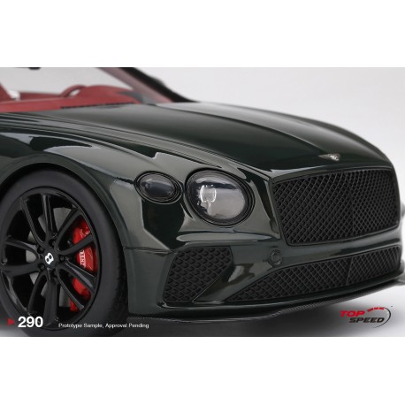 Bentley Continental GT Convertible British Racing Green Top Speed TS0290