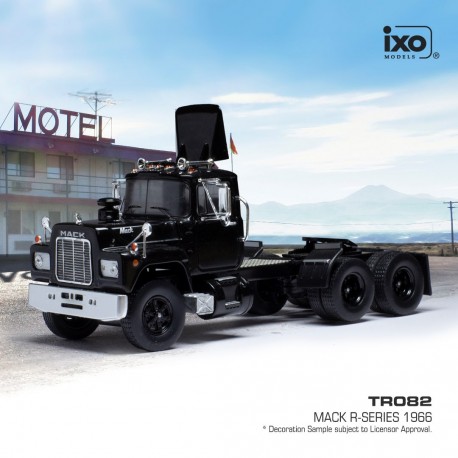 Miniature MACK R-Serie 6x4 1966 Rouge et bleu IXOMODELS IXOTR178.22 | Collect World