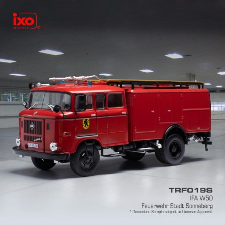 IFA W50 Pompiers Sonneberg IXO TRF019S
