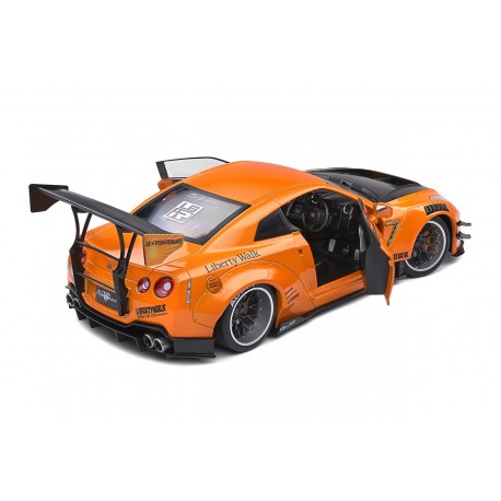Nissan GTR 35 LB Work Type 2 Orange Metallic Solido S1805803