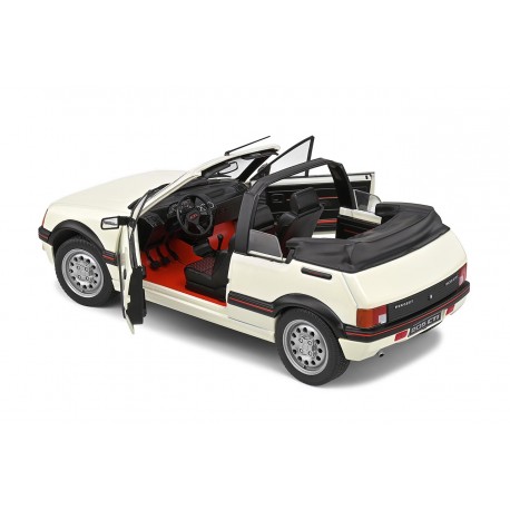 Peugeot 205 CTI MKI Cabriolet 1989 Meije White Solido S1806202