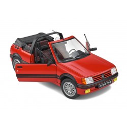 Peugeot 205 CTI MKI Cabriolet 1989 Vallelunga Red Solido S1806201